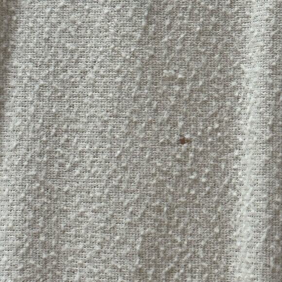 Vintage 1970s White Dress Rose Embroider Prairie Flutter Sleeve Nightgown Tie - Picture 10 of 16